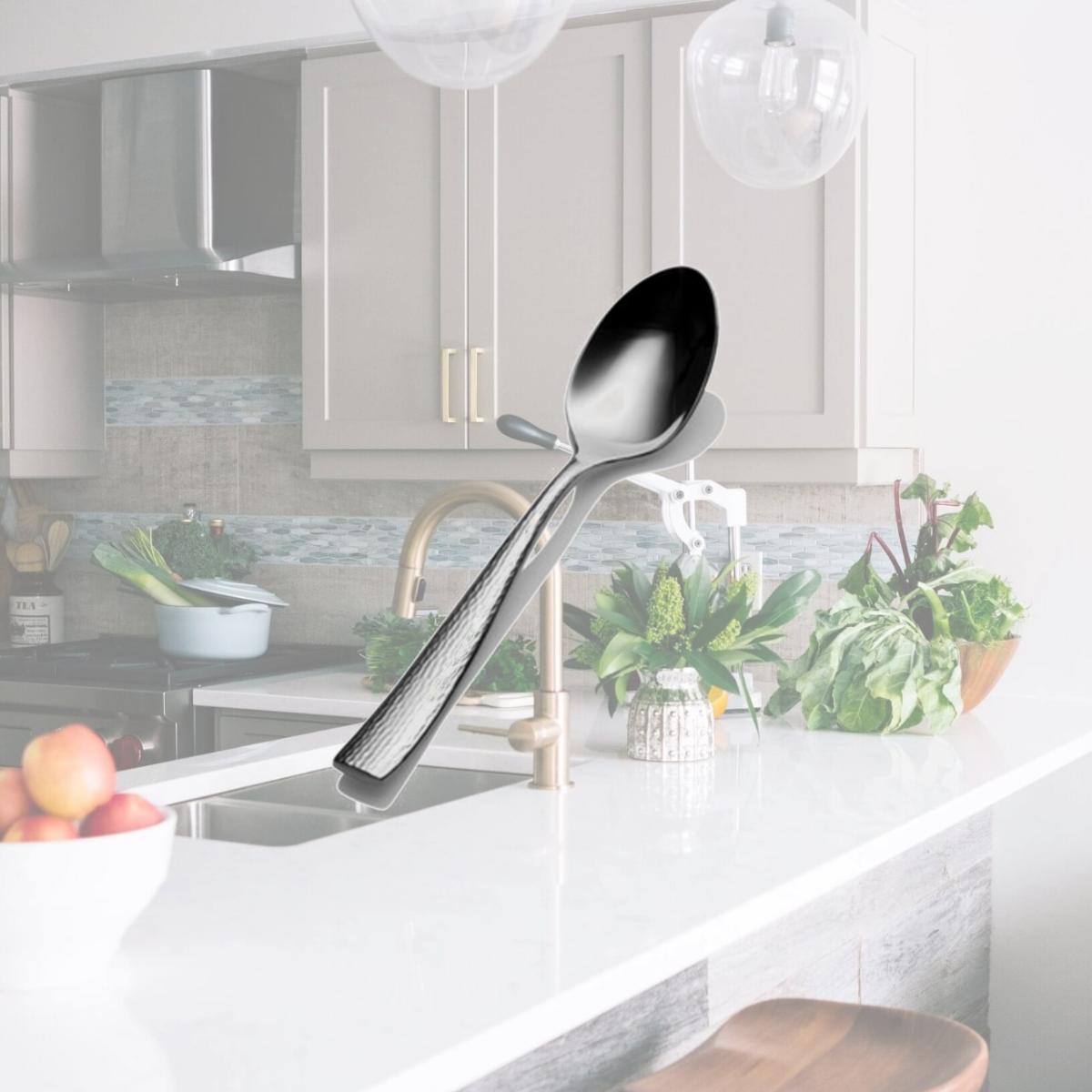 Picture of Bon Chef S3903 7.75 in. Scarlett Soup & Dessert Spoon, Pack of 12