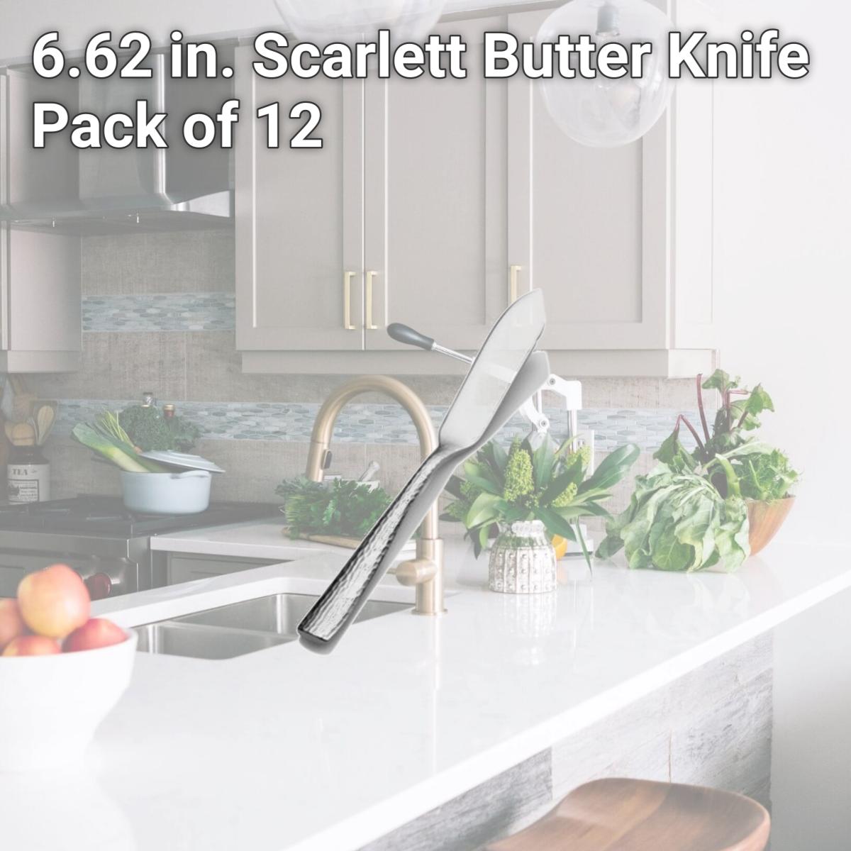 Picture of Bon Chef S3910 6.62 in. Scarlett Butter Knife, Pack of 12