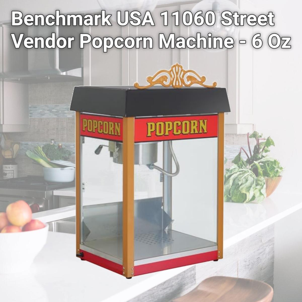 Picture of Benchmark USA 11060 Street Vendor Popcorn Machine - 6 Oz