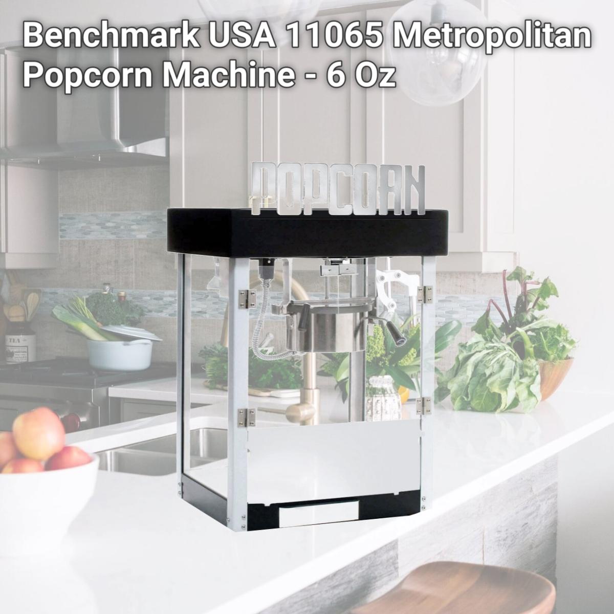 Picture of Benchmark USA 11065 Metropolitan Popcorn Machine - 6 Oz