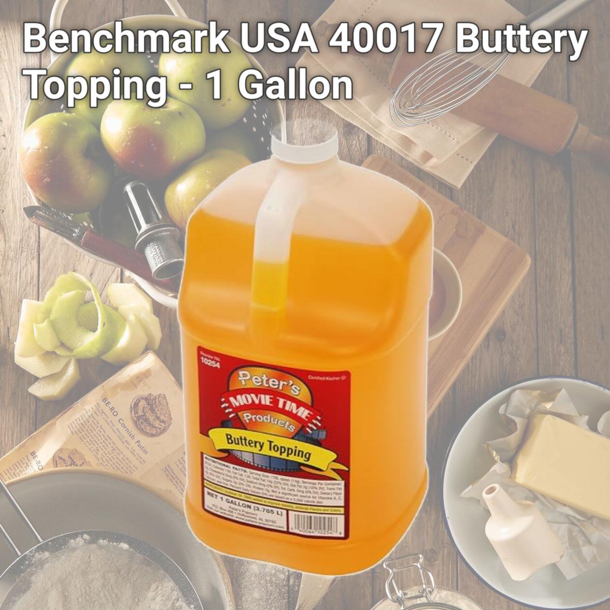 Picture of Benchmark USA 40017 Buttery Topping - 1 Gallon