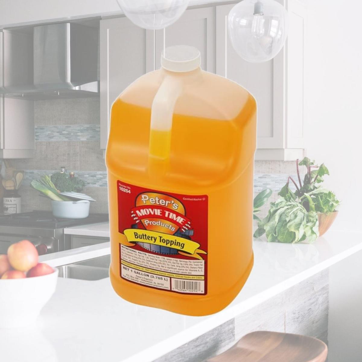 Picture of Benchmark USA 40017 Buttery Topping - 1 Gallon