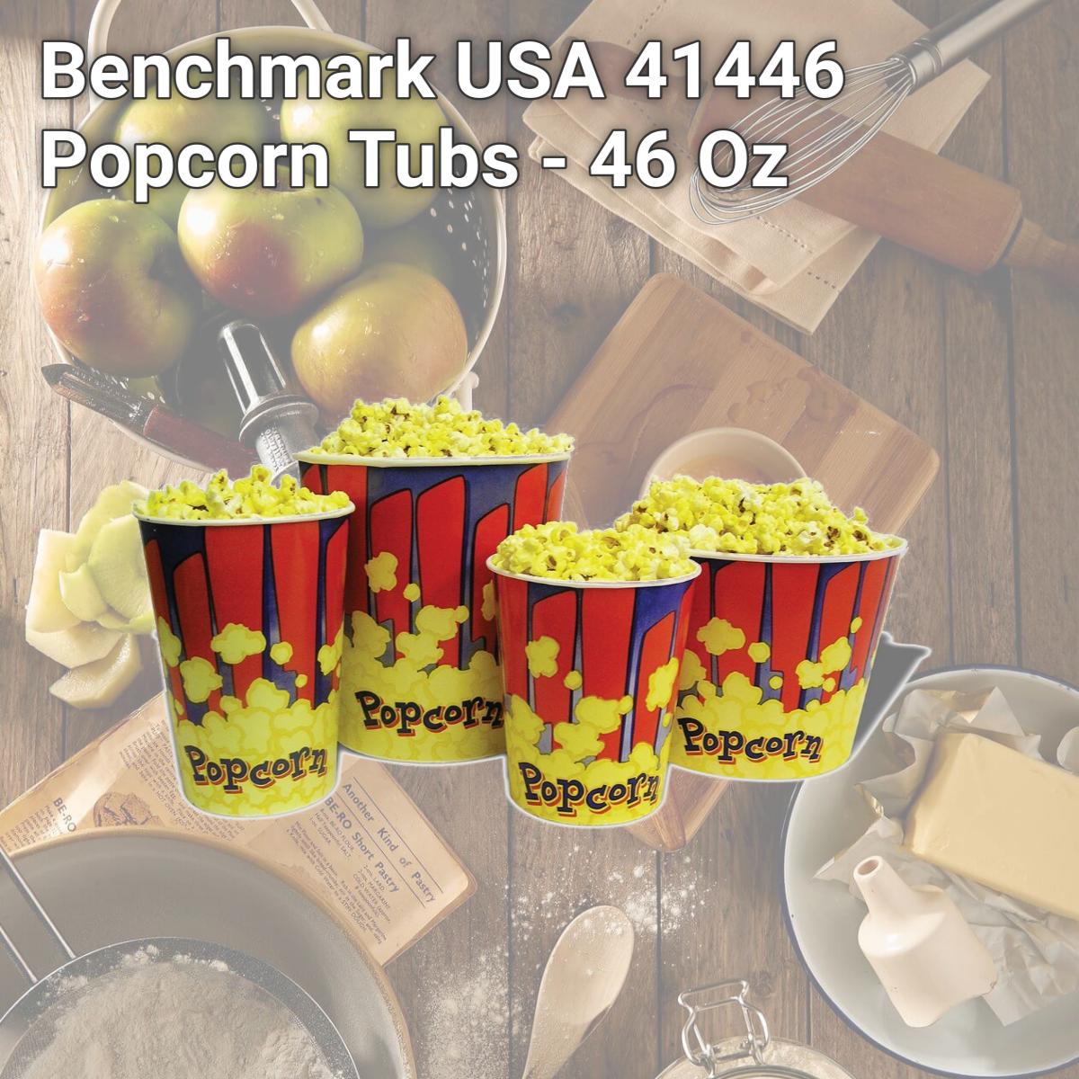 Picture of Benchmark USA 41446 Popcorn Tubs - 46 Oz