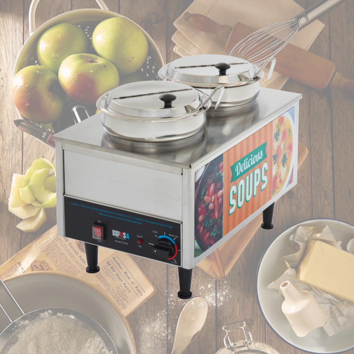 Picture of Benchmark USA 51072S Soup Station Warmer
