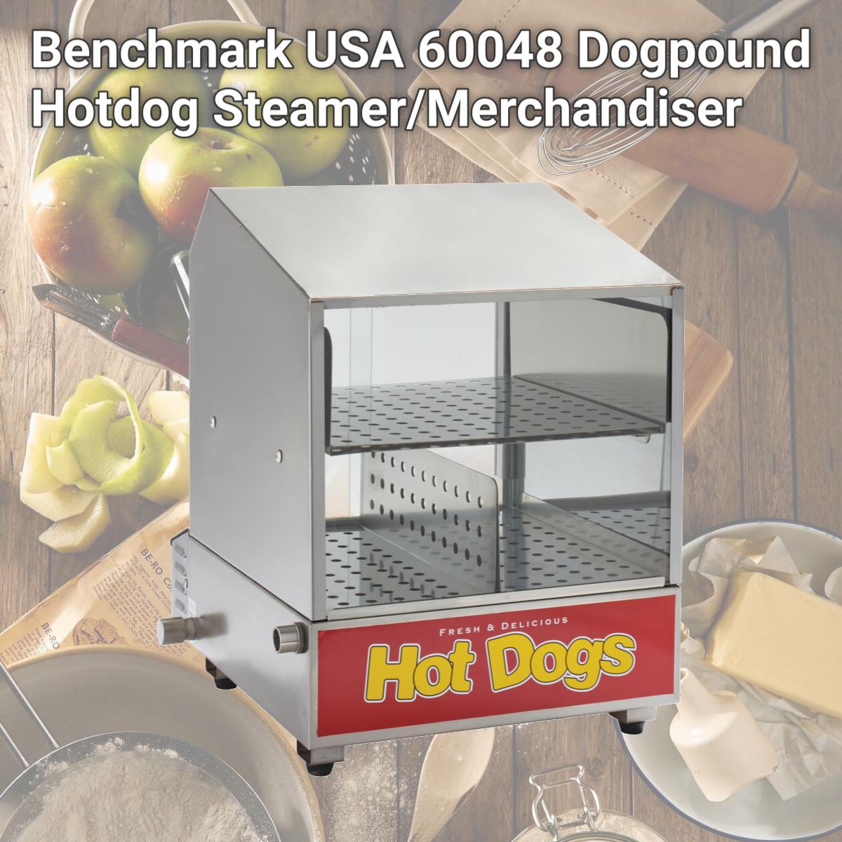 Picture of Benchmark USA 60048 Dogpound Hotdog Steamer/Merchandiser