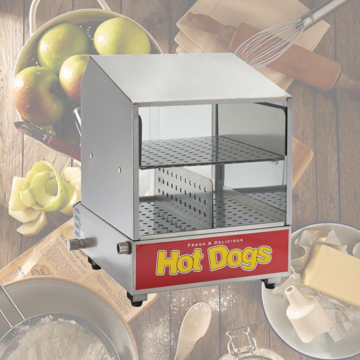 Picture of Benchmark USA 60048 Dogpound Hotdog Steamer/Merchandiser