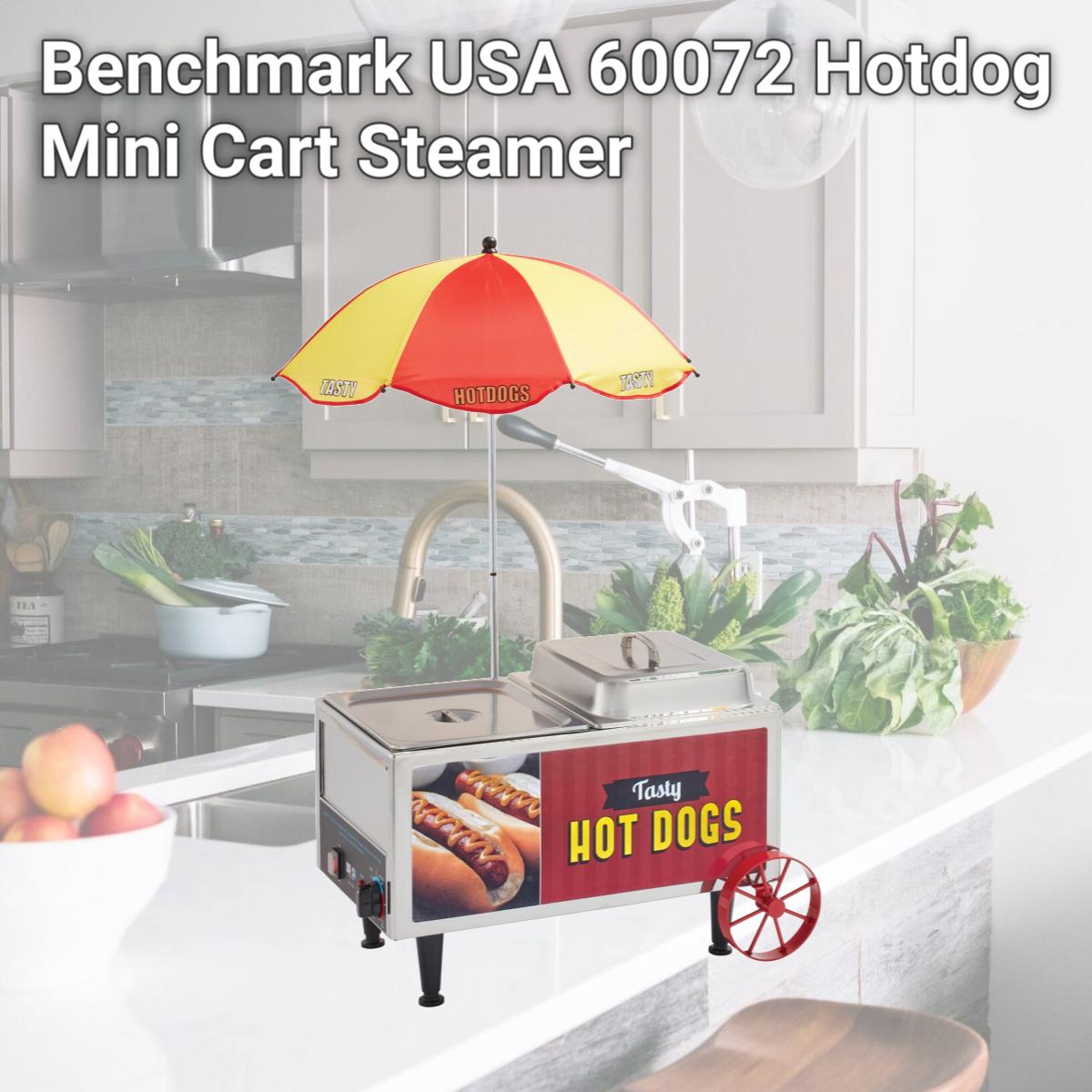 Picture of Benchmark USA 60072 Hotdog Mini Cart Steamer