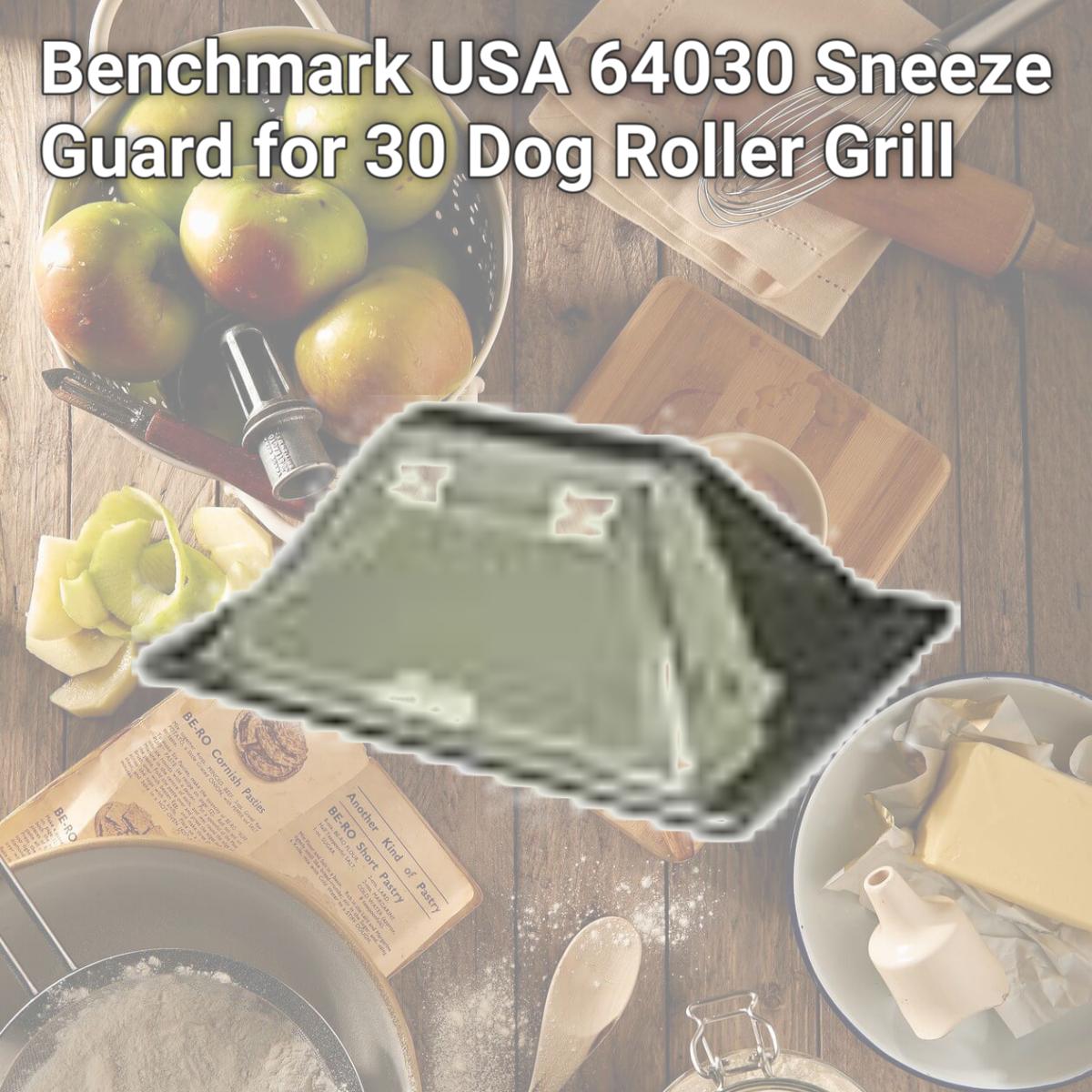 Picture of Benchmark USA 64030 Sneeze Guard for 30 Dog Roller Grill
