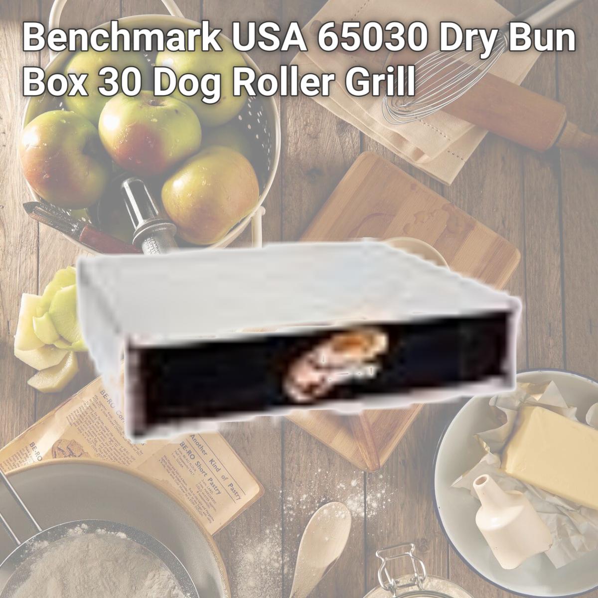Picture of Benchmark USA 65030 Dry Bun Box 30 Dog Roller Grill