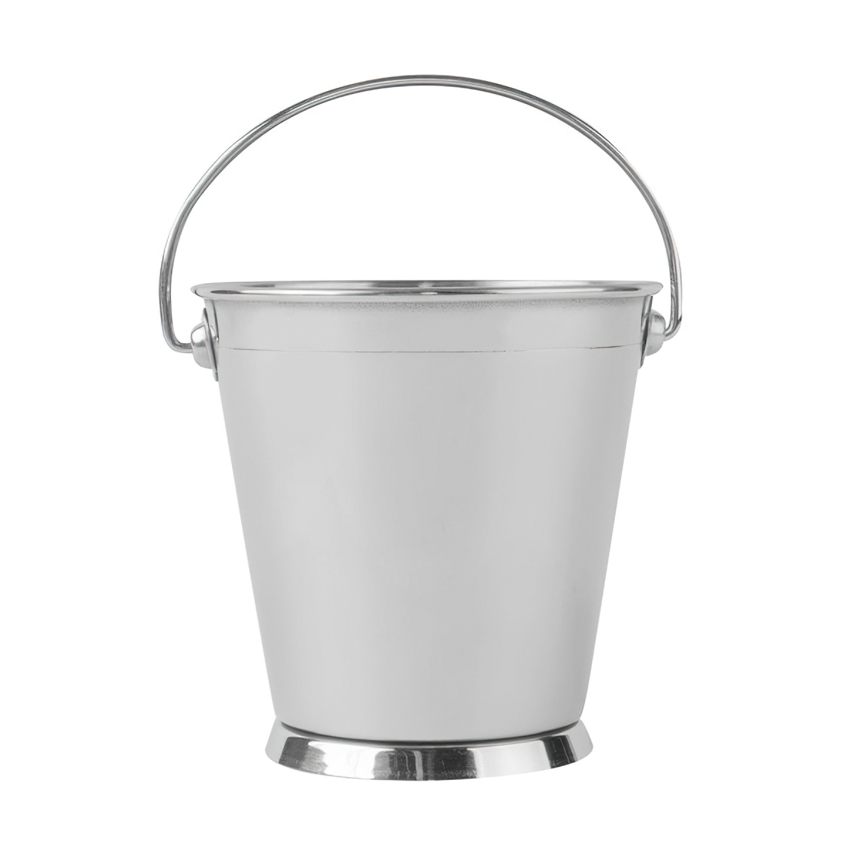 Picture of Winco 4-80810 3.5 in. Round Serving Pail, 3.5 in. Tall - Stainless Steel - Each 12