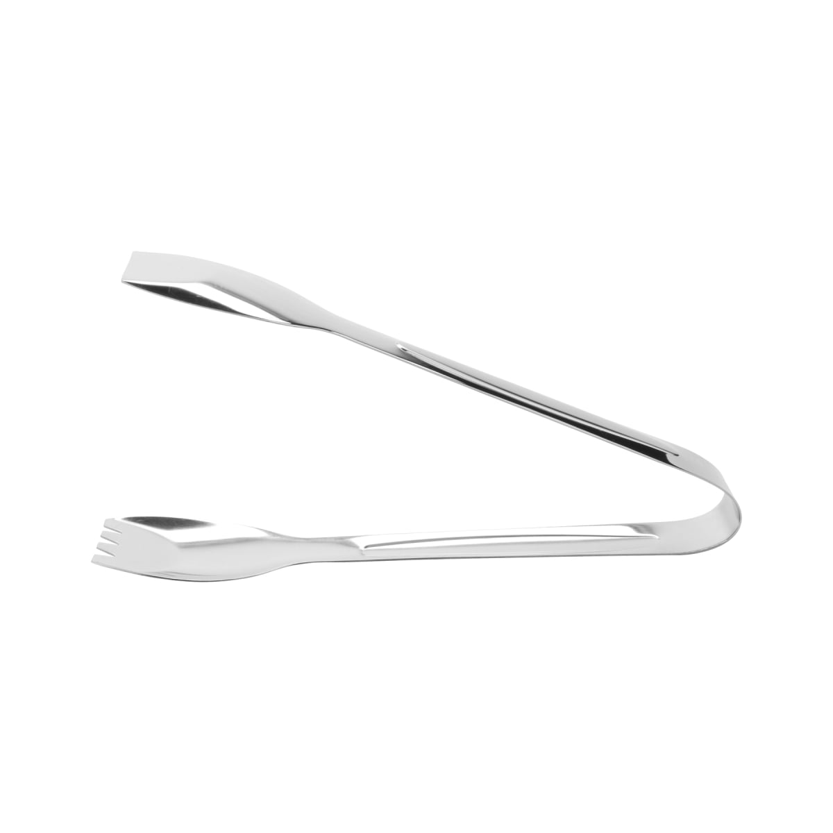 Picture of Winco BSRIM-08 9 in. Stainless Steel Salad Tong with Mirror Finish - Each 12