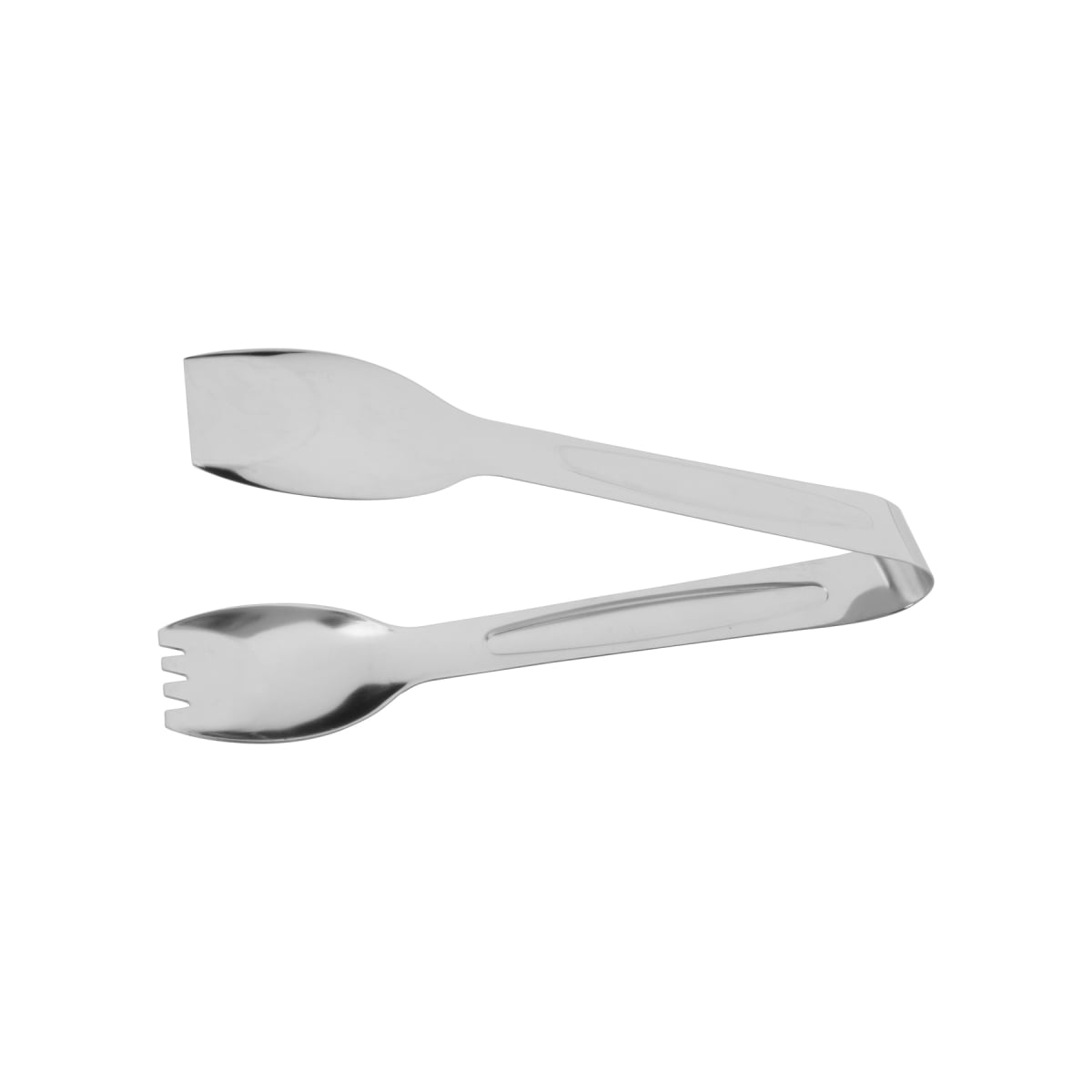 Picture of Winco BSRIM-08 9 in. Stainless Steel Salad Tong with Mirror Finish - Each 12