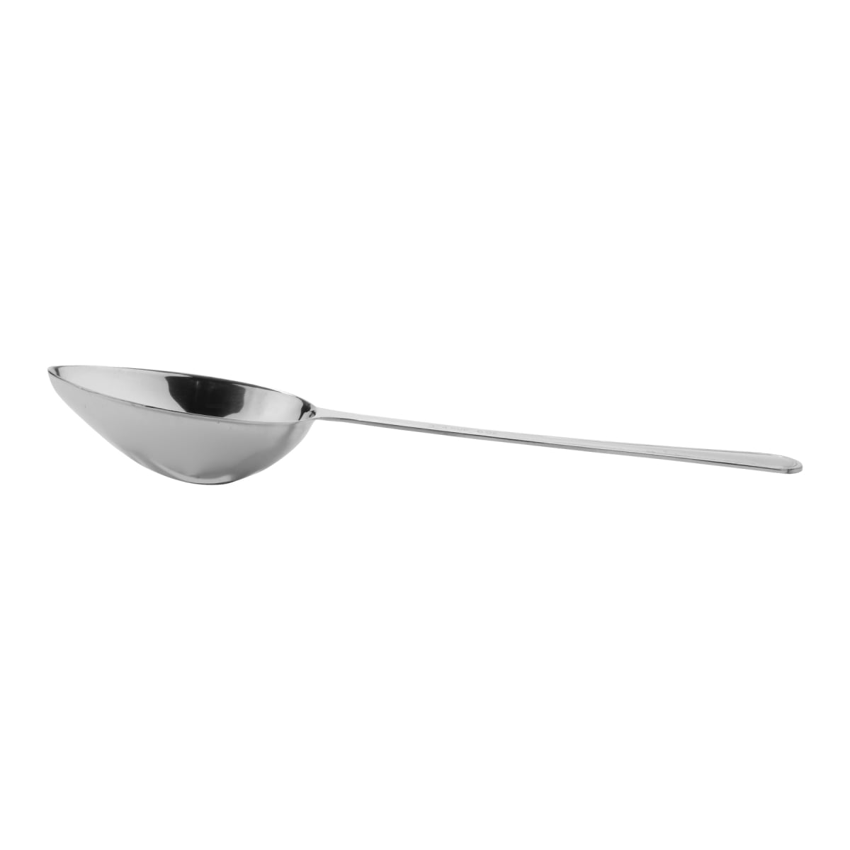 Picture of Winco BSRIM-26 13.50 in. Portion Control Spoon - 6 oz, Slotted, 96 at per Master, 6 at Per inner - Each 12