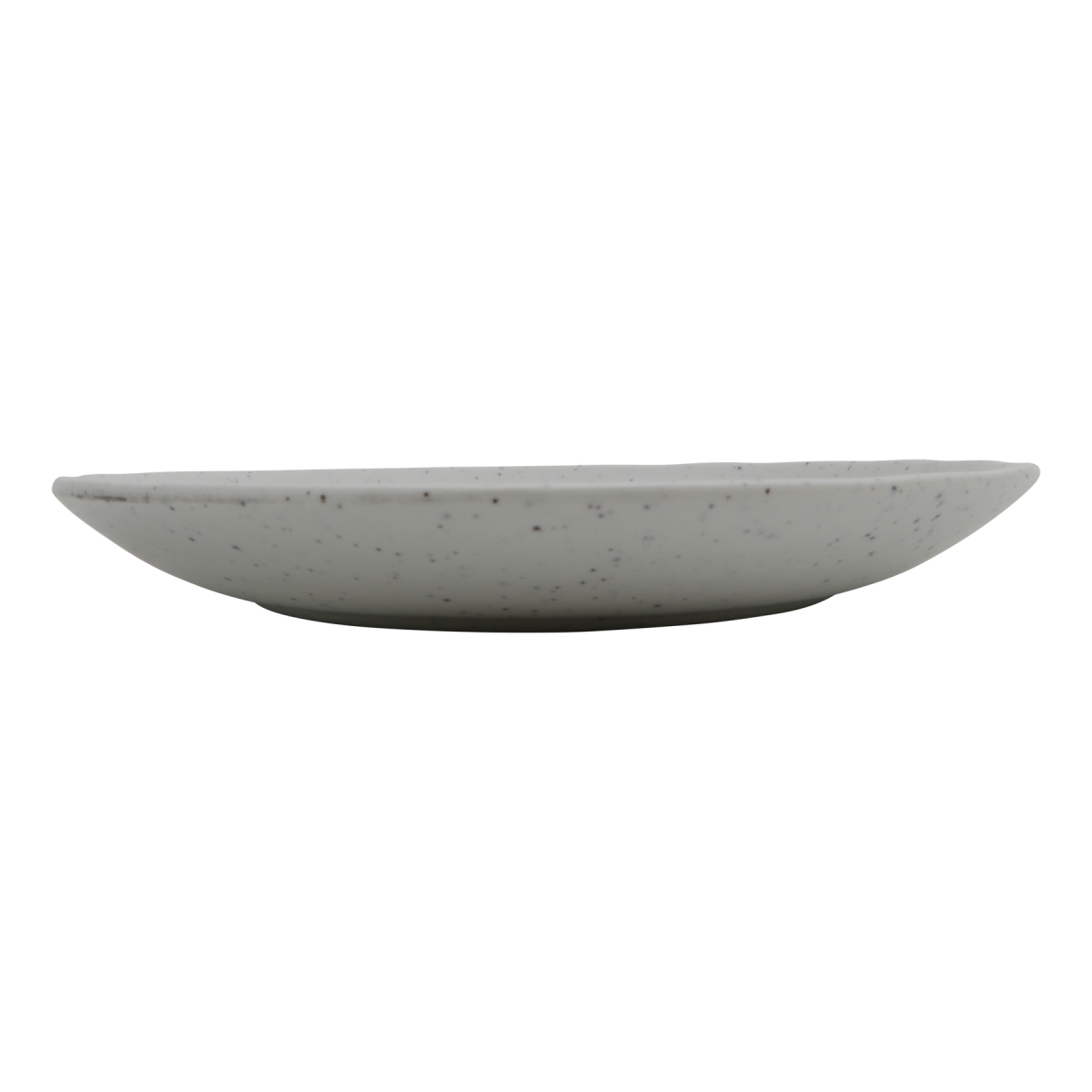 Picture of Winco INF201 8.3 in. Infuse Stone Grey Round Melamine Plate - Medium - 8.3 x 8.3 x 1.1 in. - G.E.T, Cheforward - Each 40