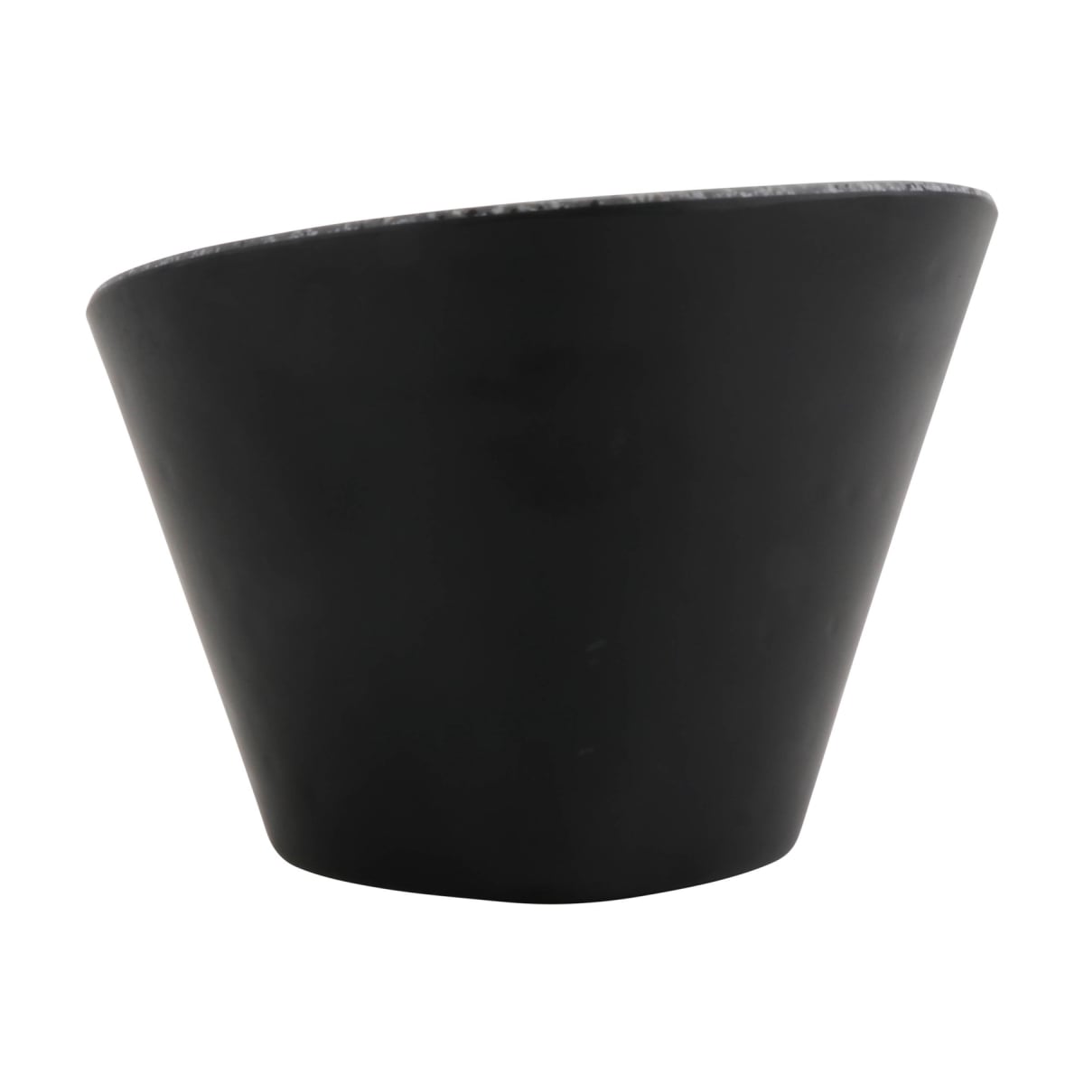 Picture of Winco RIV200 10.15 oz Revive Stone Grey & Black 2-Tone Triangle Melamine Bowl, 4.25 x 4.25 x 3 in. - G.E.T, Cheforward - Each 48