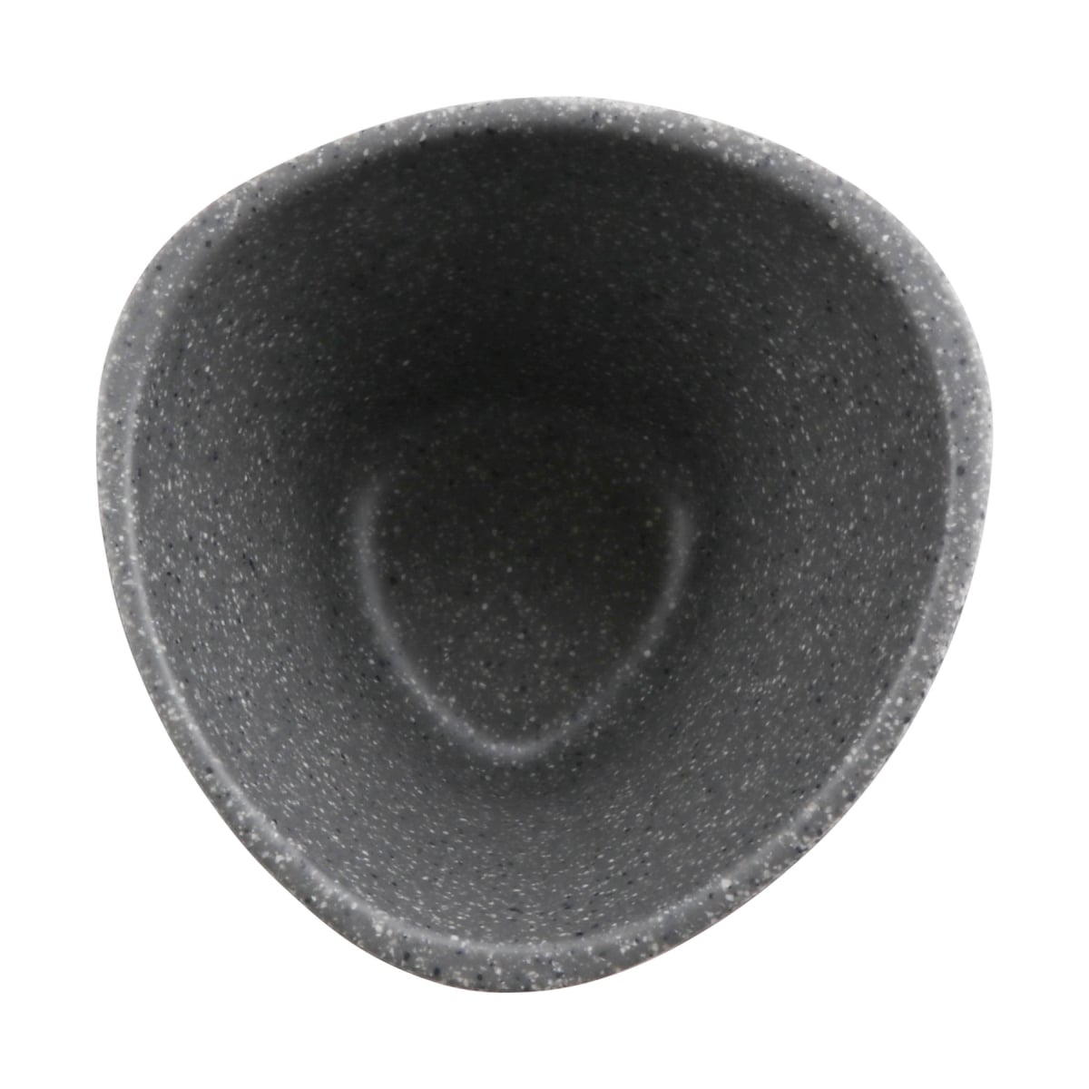 Picture of Winco RIV200 10.15 oz Revive Stone Grey & Black 2-Tone Triangle Melamine Bowl, 4.25 x 4.25 x 3 in. - G.E.T, Cheforward - Each 48