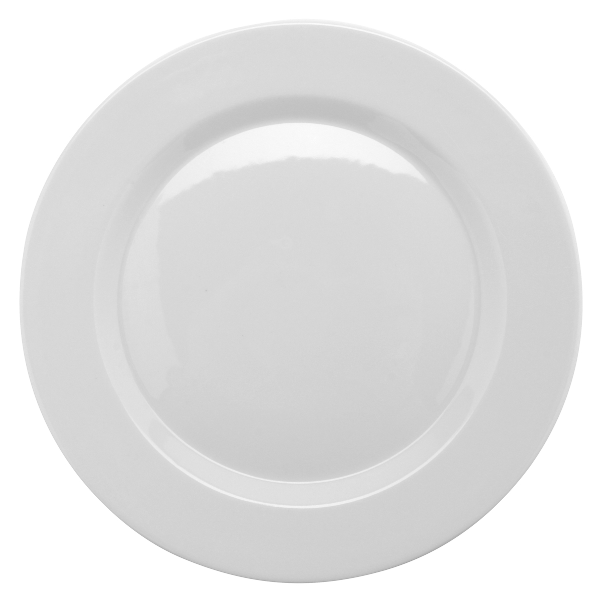 Picture of Winco PA1101922724 11 in. Bright White Porcelain Plate, Corona Elegance - 2 Dozen