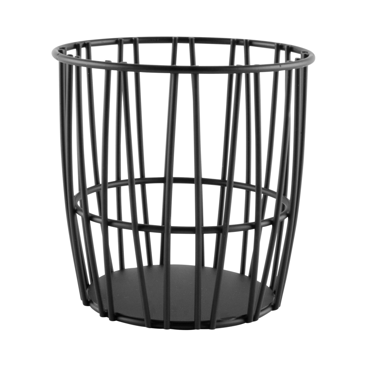 Picture of Winco 4-32038 4.25 in. Round Basket, 4.5 in. Tall - Black - Each 24