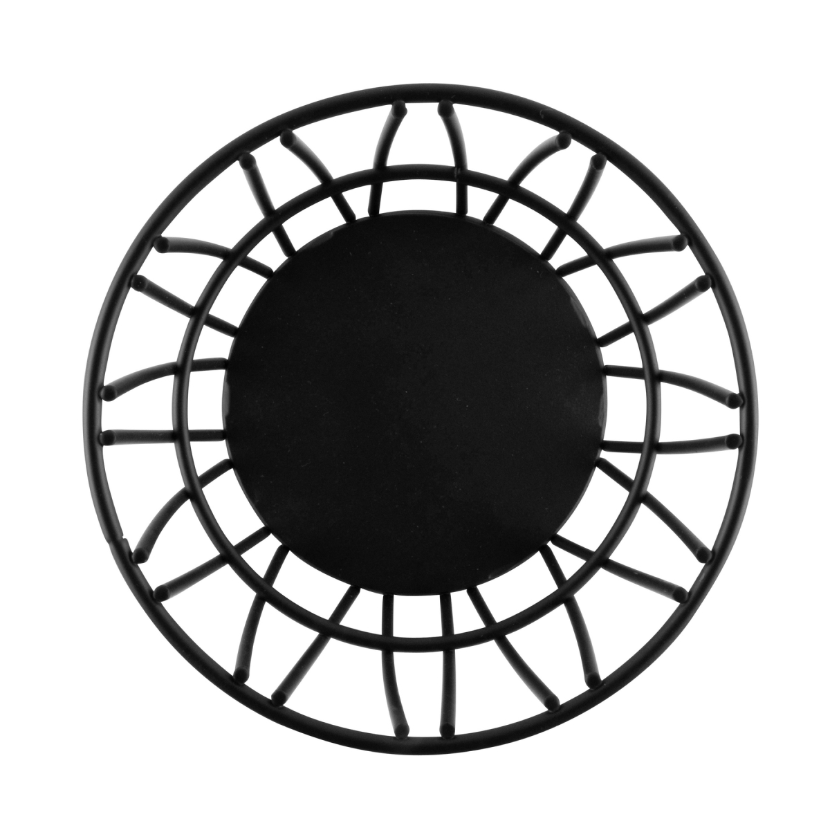 Picture of Winco 4-32038 4.25 in. Round Basket, 4.5 in. Tall - Black - Each 24