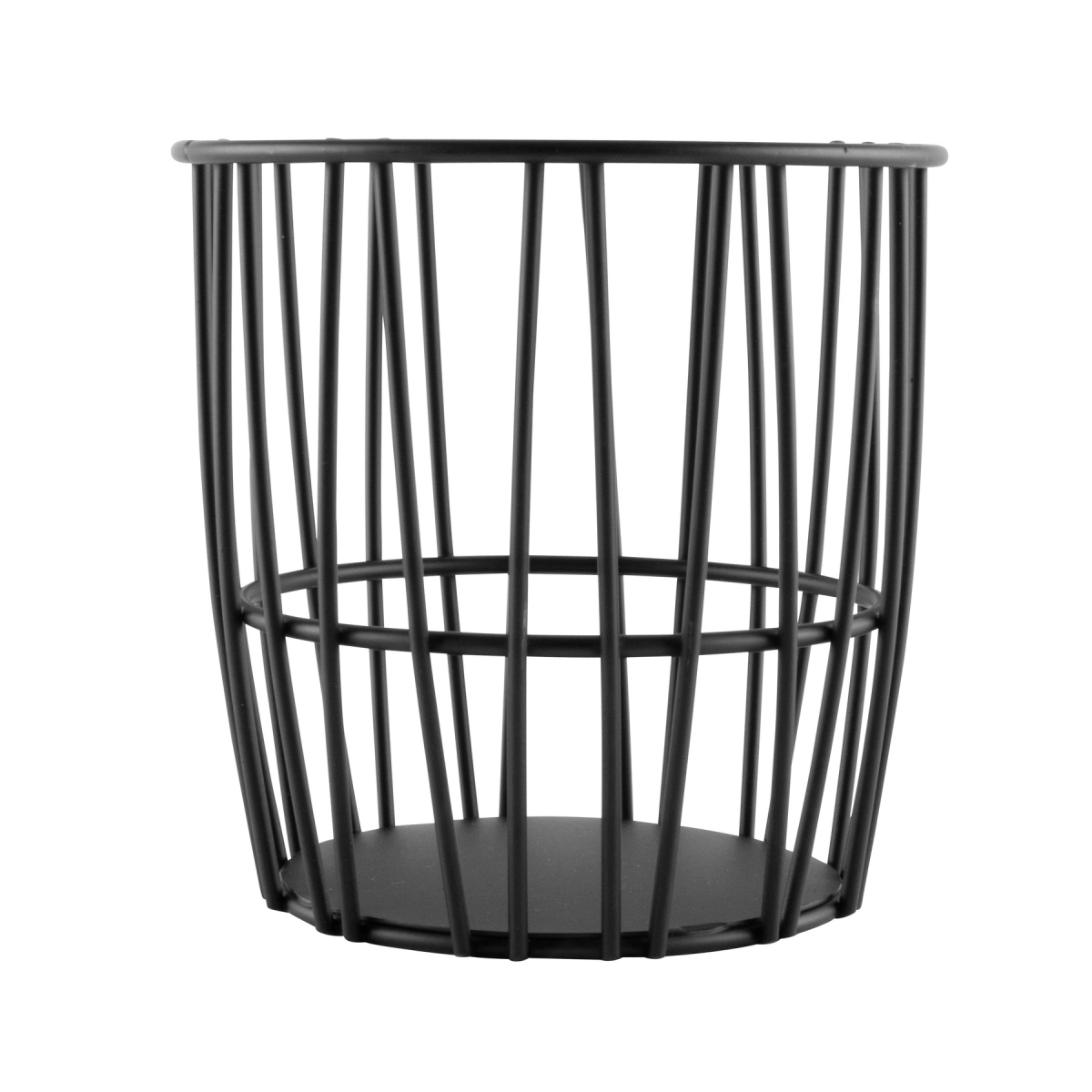 Picture of Winco 4-32038 4.25 in. Round Basket, 4.5 in. Tall - Black - Each 24