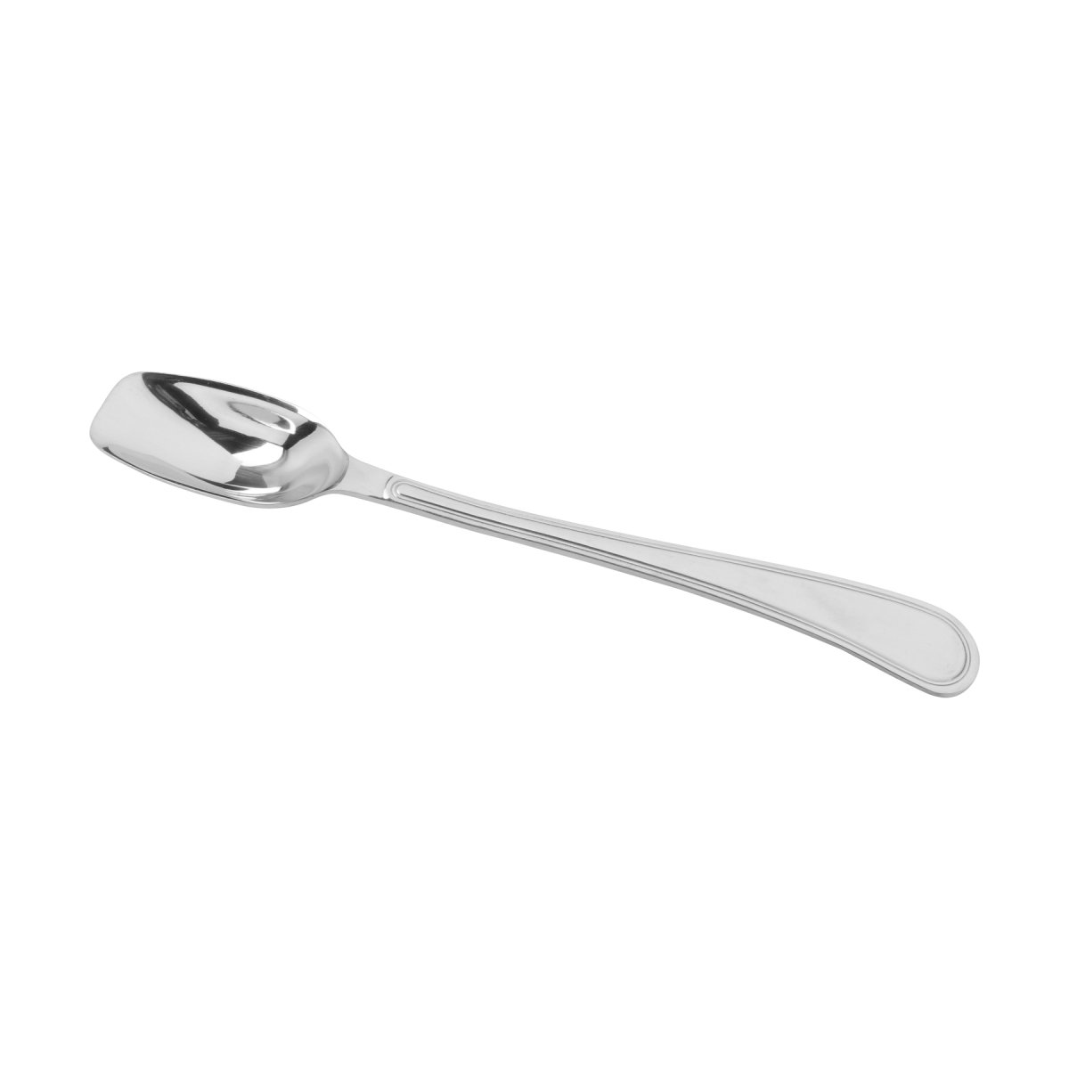 Picture of Winco BSRIM-04 0.75 oz, 9.25 in. Stainless Steel Scoop Spoon with Mirror Finish - Each 12