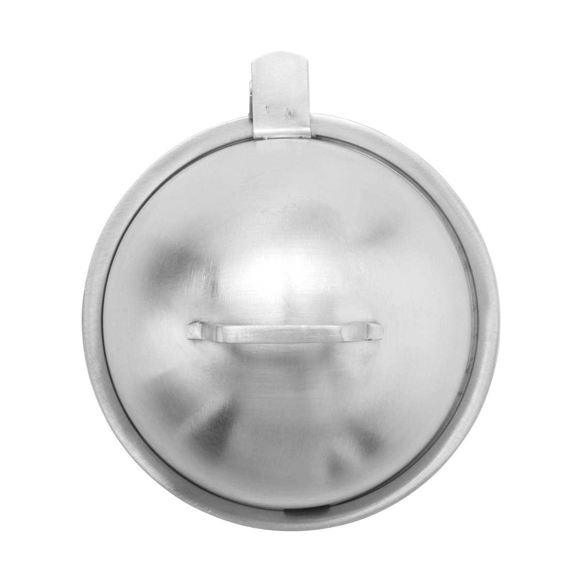 Picture of Winco SSPARM-11 10 oz, Stainless Steel Hinged Covered Bowl with Brushed Finish, 4.5 in. Dia., 5 in. Tall