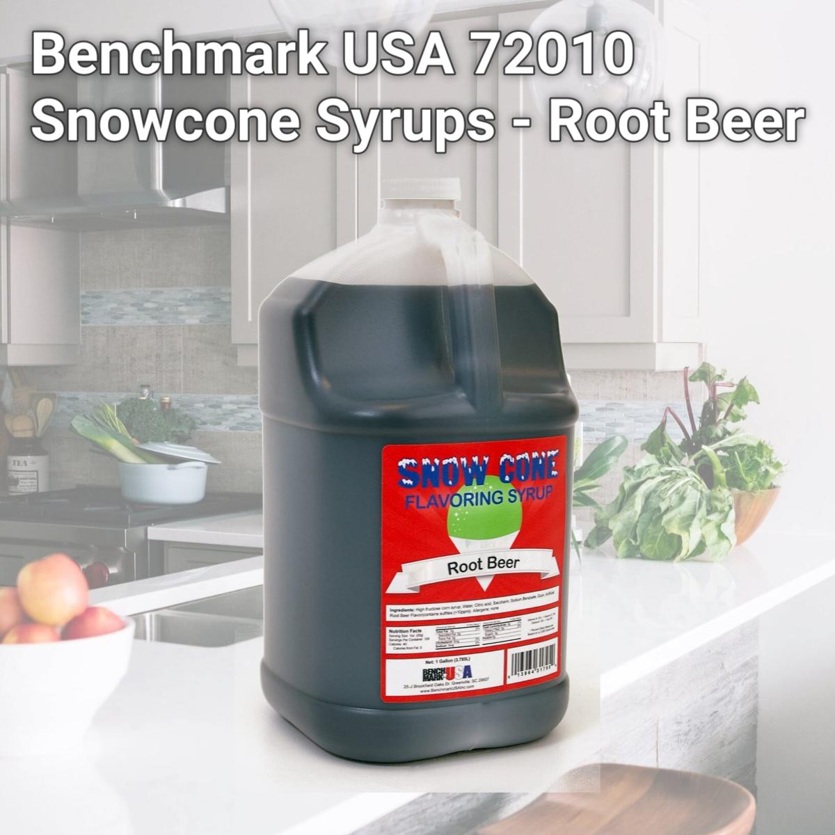 Picture of Benchmark USA 72010 Snowcone Syrups - Root Beer