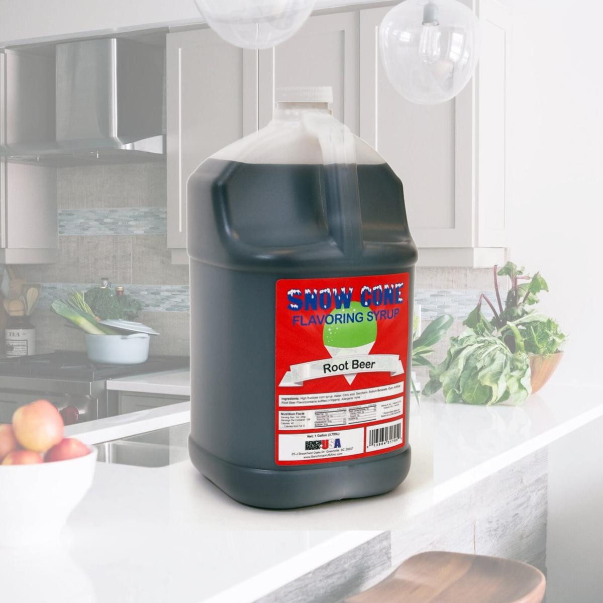 Picture of Benchmark USA 72010 Snowcone Syrups - Root Beer