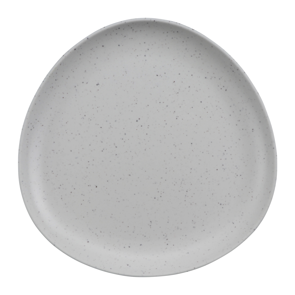 Picture of Winco RIV323 9.75 in. Revive Stone Natural & Black Triangle Melamine Plate - Large - 9.75 x 9.75 x 0.5 in. - G.E.T, Cheforward - Each 12