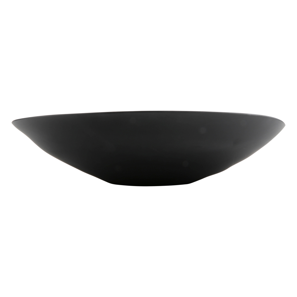 Picture of Winco ZEA400 98 oz Zeal Black Oval Melamine Bowl - Medium - 13 x 11 x 3 in. - G.E.T, Cheforward - Each 4