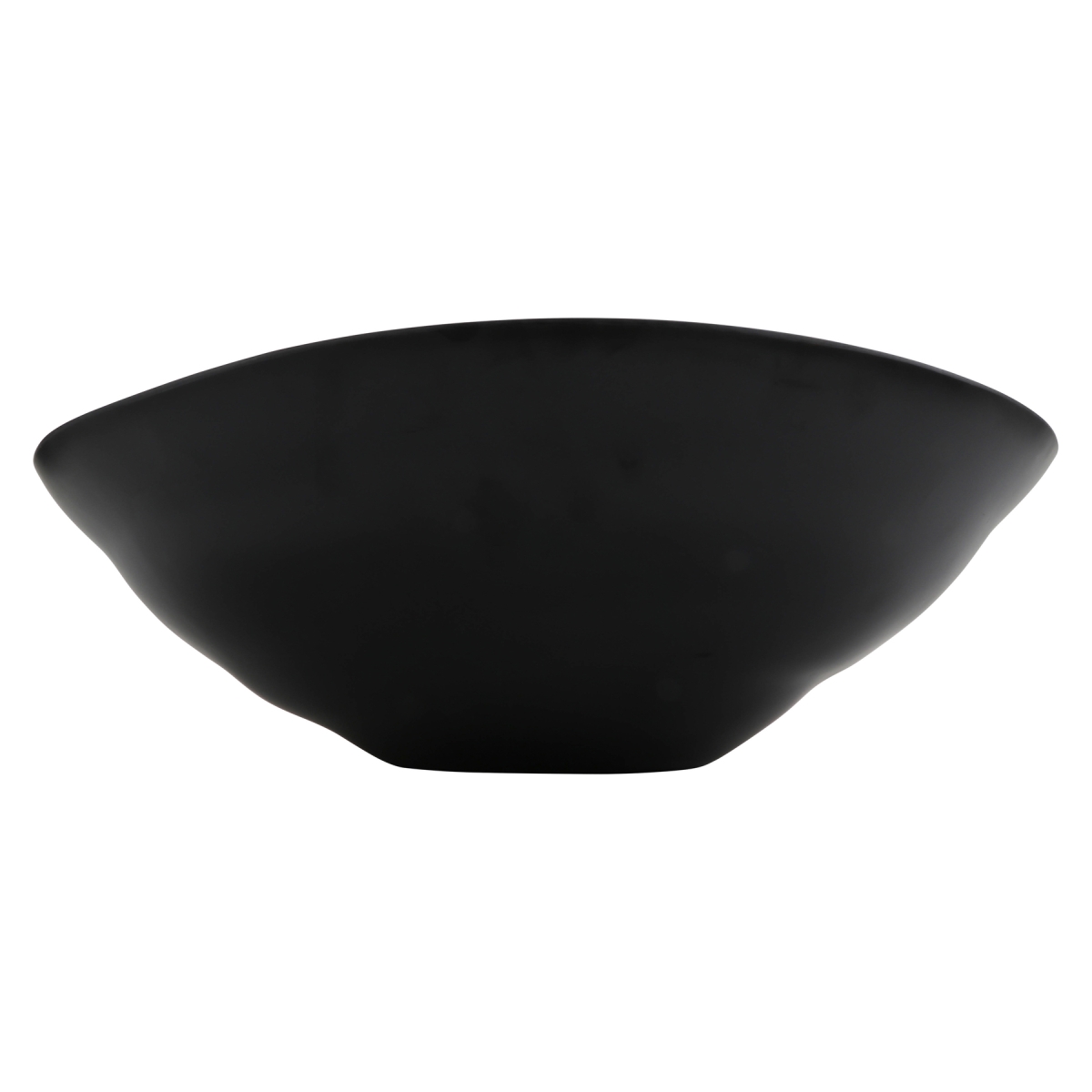 Picture of Winco ZEA401 130 oz Zeal Black Oval Melamine Bowl - Large - 16 x 13 x 5 in. - G.E.T, Cheforward - Each 4