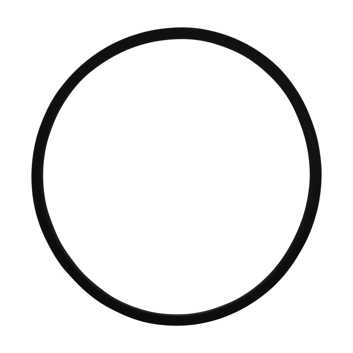 Picture of Winco CA-005RING Silicone Ring for CA-005 - Set of 6 - Black