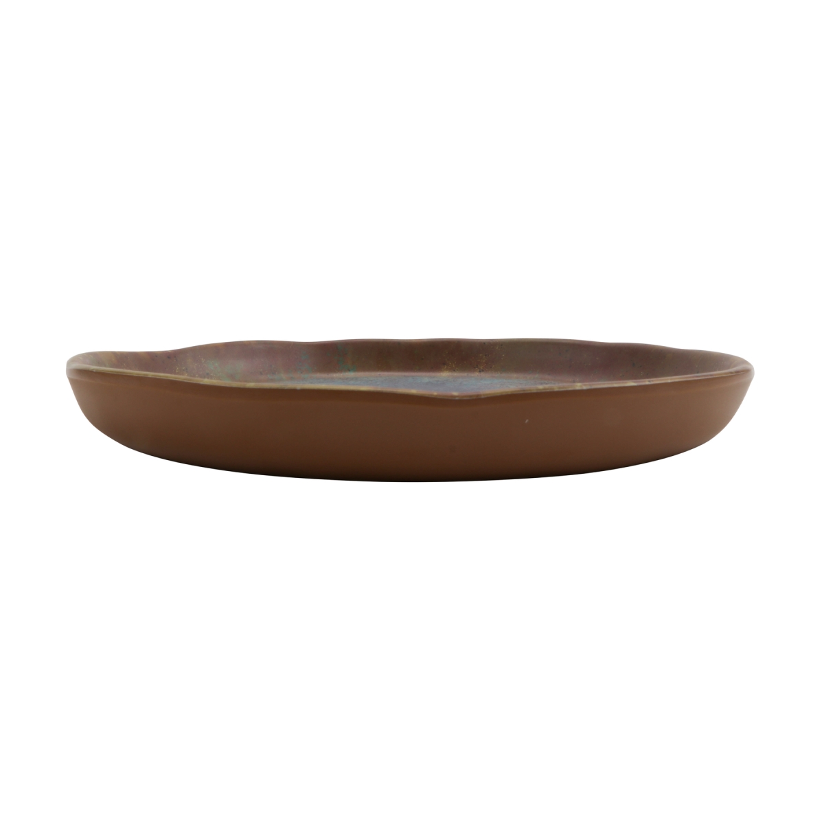 Picture of Winco 20009-CAI 8 in. Savor Clay Azula Iris Round Melamine Plate, 8 x 8 x 0.875 in. - G.E.T, Cheforward - Each 12