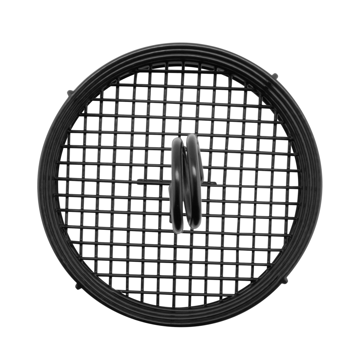 Picture of Winco 4-31855 7.5 in. Round Caddy, 9.5 in. Tall, PE Coated - Black - Each 12