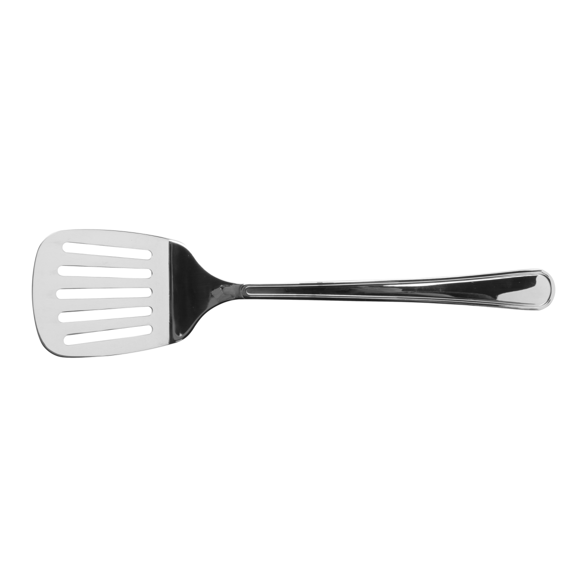 Picture of Winco BSRIM-15 13 in. Stainless Steel Slotted Spatula & Turner with Mirror Finish - Each 12