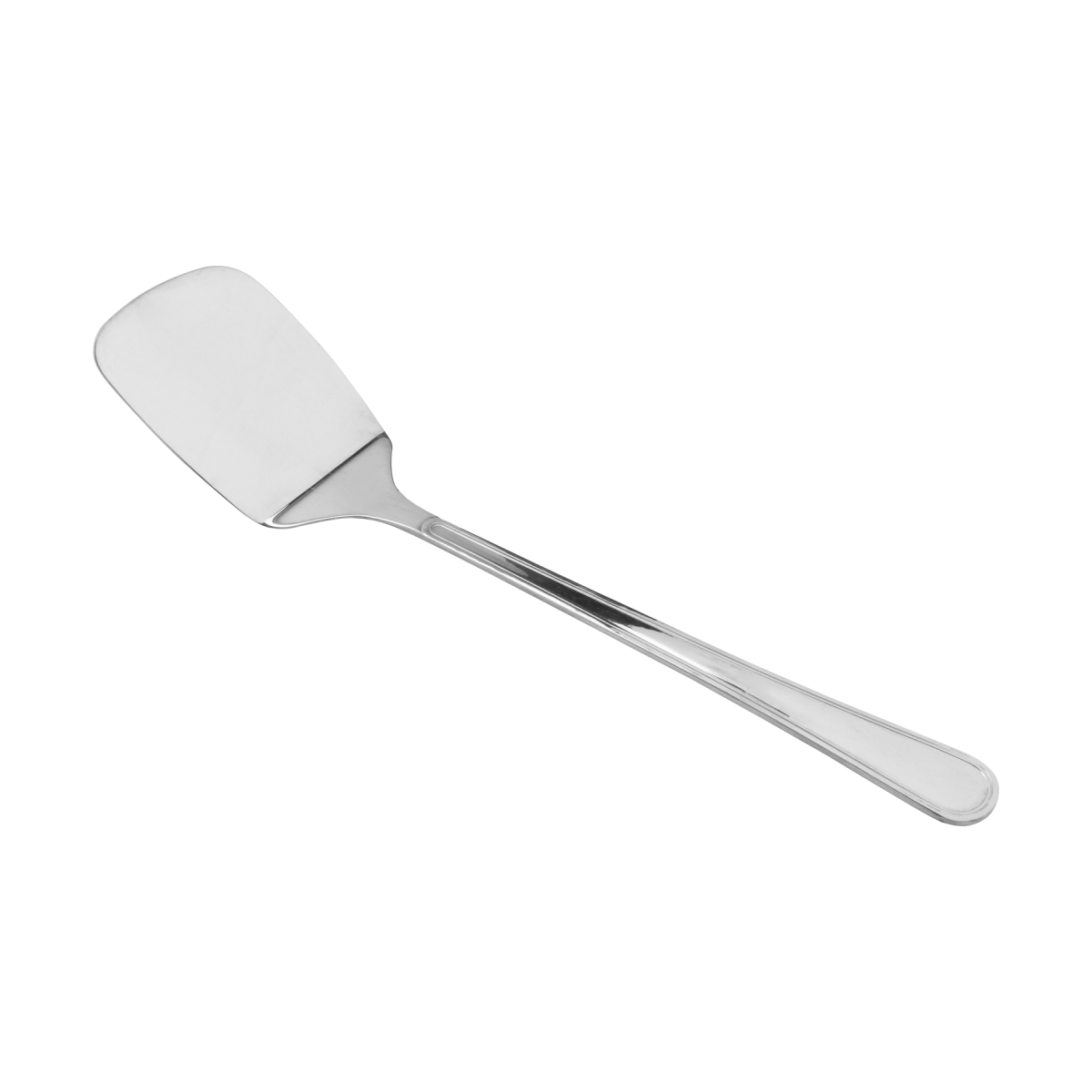 Picture of Winco BSRIM-16 13 in. Stainless Steel Solid Spatula & Turner with Mirror Finish - Each 12
