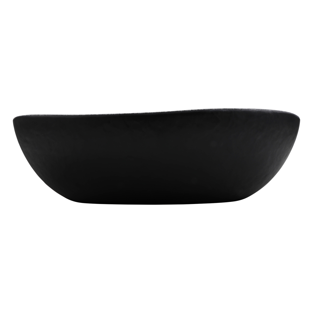 Picture of Winco ERG200 128.5 oz Emerge Stone Grey & Black Melamine Buffet Bowl, 13.7 x 10.6 x 3.94 in. - G.E.T, Cheforward - Each 12