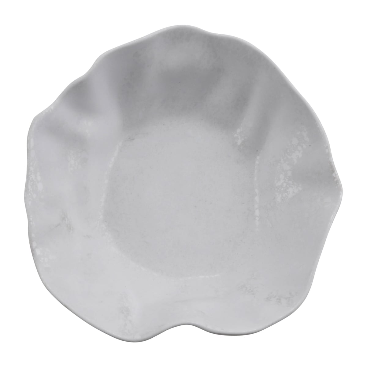 Picture of Winco RNX205 23.67 oz Rainex Showered White Medium Melamine Bowl, 7.5 x 7.5 x 1.5 in. - G.E.T, Cheforward - Each 12