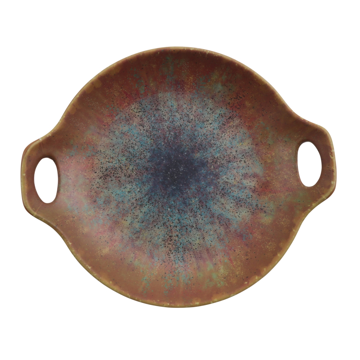 Picture of Winco 20580-CAI 7.75 oz Savor Clay Azula Iris Melamine Mini Wok with Handles, 9.06 x 7.75 x 1.63 in. - G.E.T, Cheforward - Each 12
