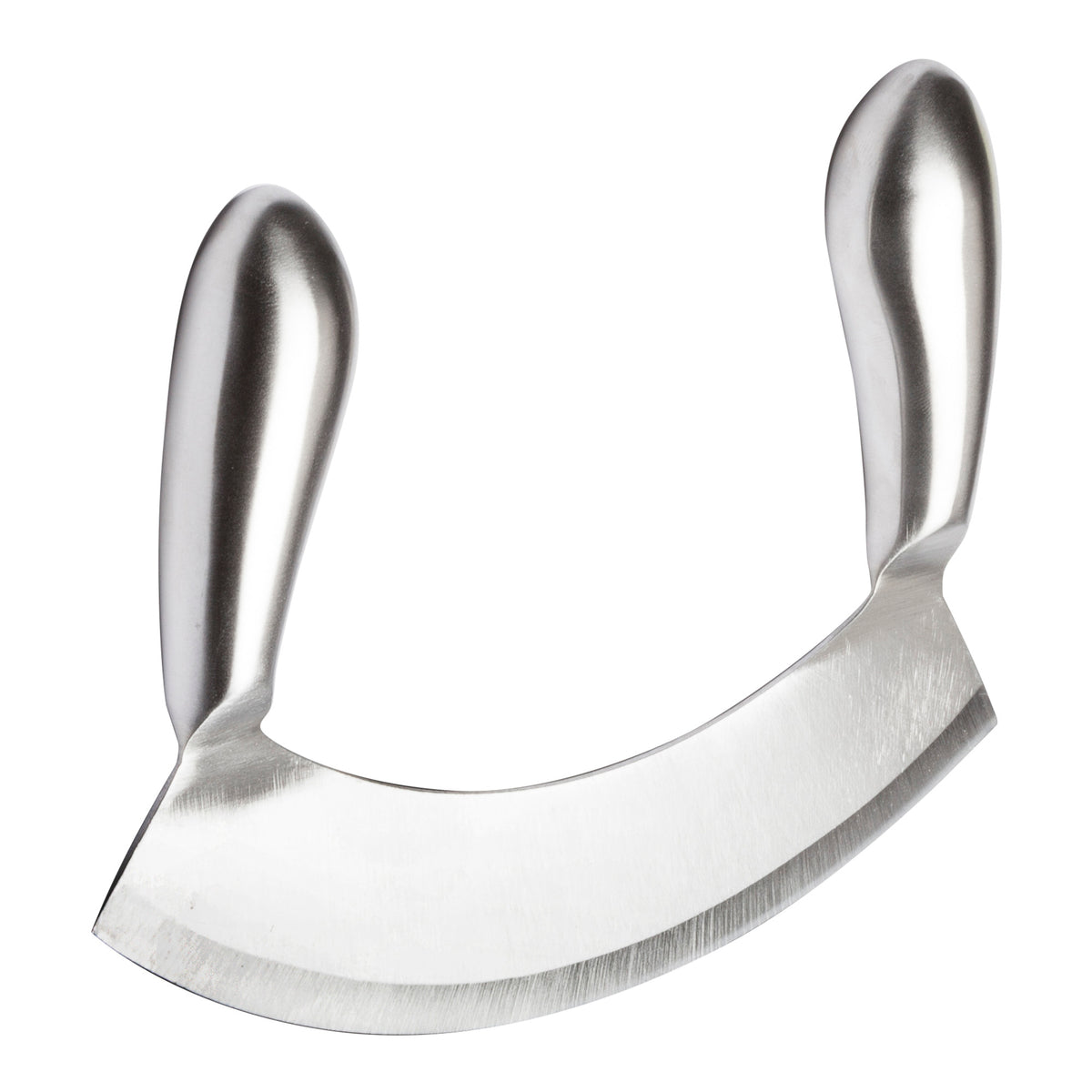 KCC-3 Single Blade Mezzaluna Knife, Stainless Steel