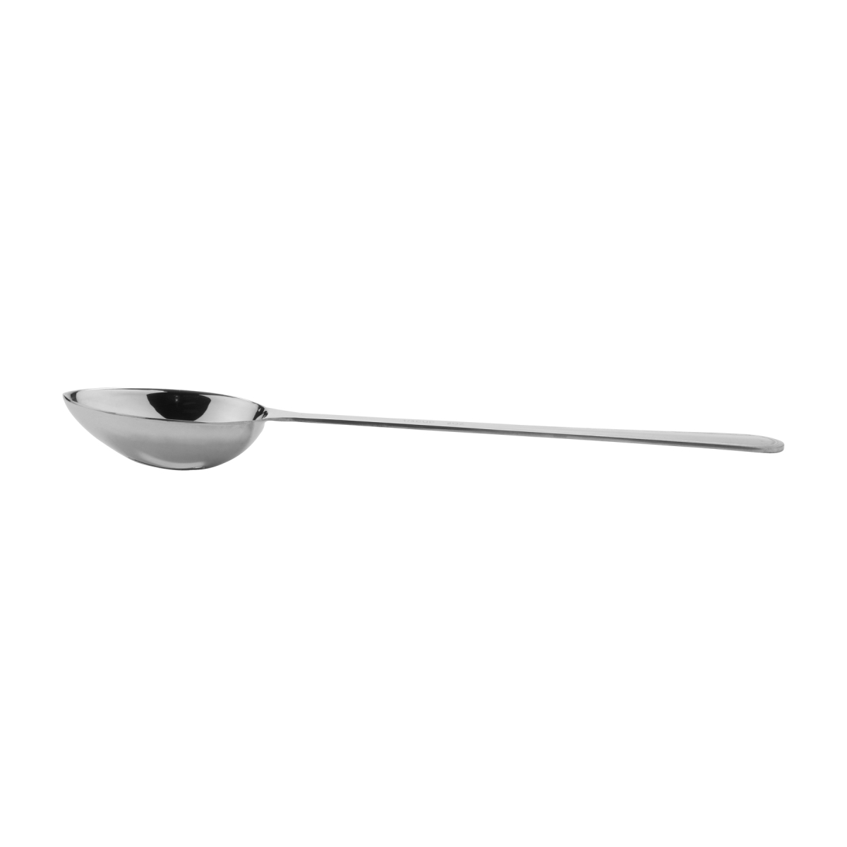 Picture of Winco BSRIM-24 11.75 in. Portion Control Spoon Slotted Bowl, 2 oz, 18-8 Stainless Steel, 96 at Per Master, 6 at Per Inner - Each 12