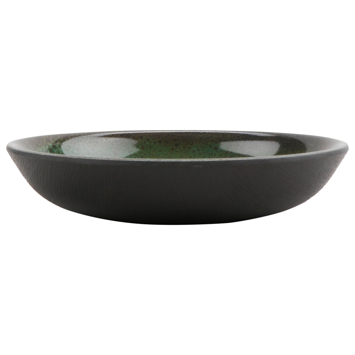 Picture of Winco AM101 2.29 oz Amaze Tree Moss Green & Chocolate Round Melamine Reactive Glaze Ramekin, 4 x 4 x 0.5 in. - G.E.T, Cheforward - Each 144