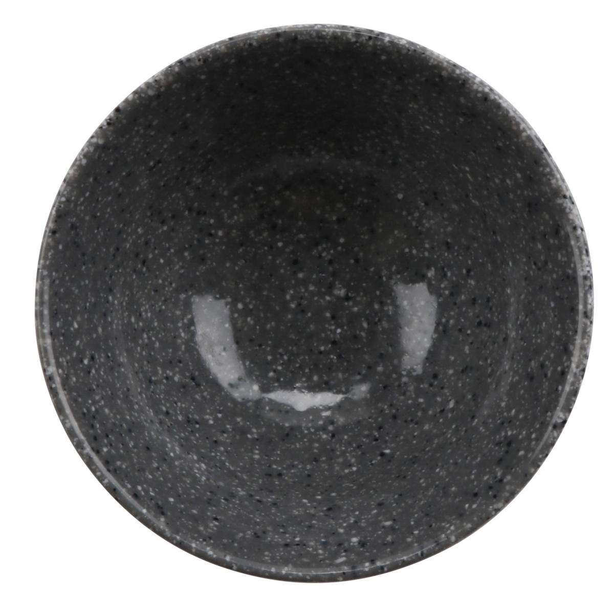 Picture of Winco 40086-BK-SG 3 oz Revolve Stone Grey & Black Melamine Ramekin with Organic Texture, 3.13 x 3.13 x 1.5 in. - G.E.T, Cheforward - Each 24