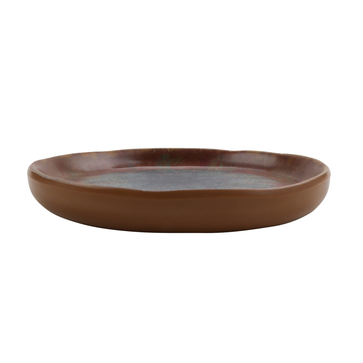Picture of Winco 20038-CAI 4 in. Savor Clay Azula Iris Round Melamine Plate, 4 x 4 x 0.56 in. - G.E.T, Cheforward - Each 24