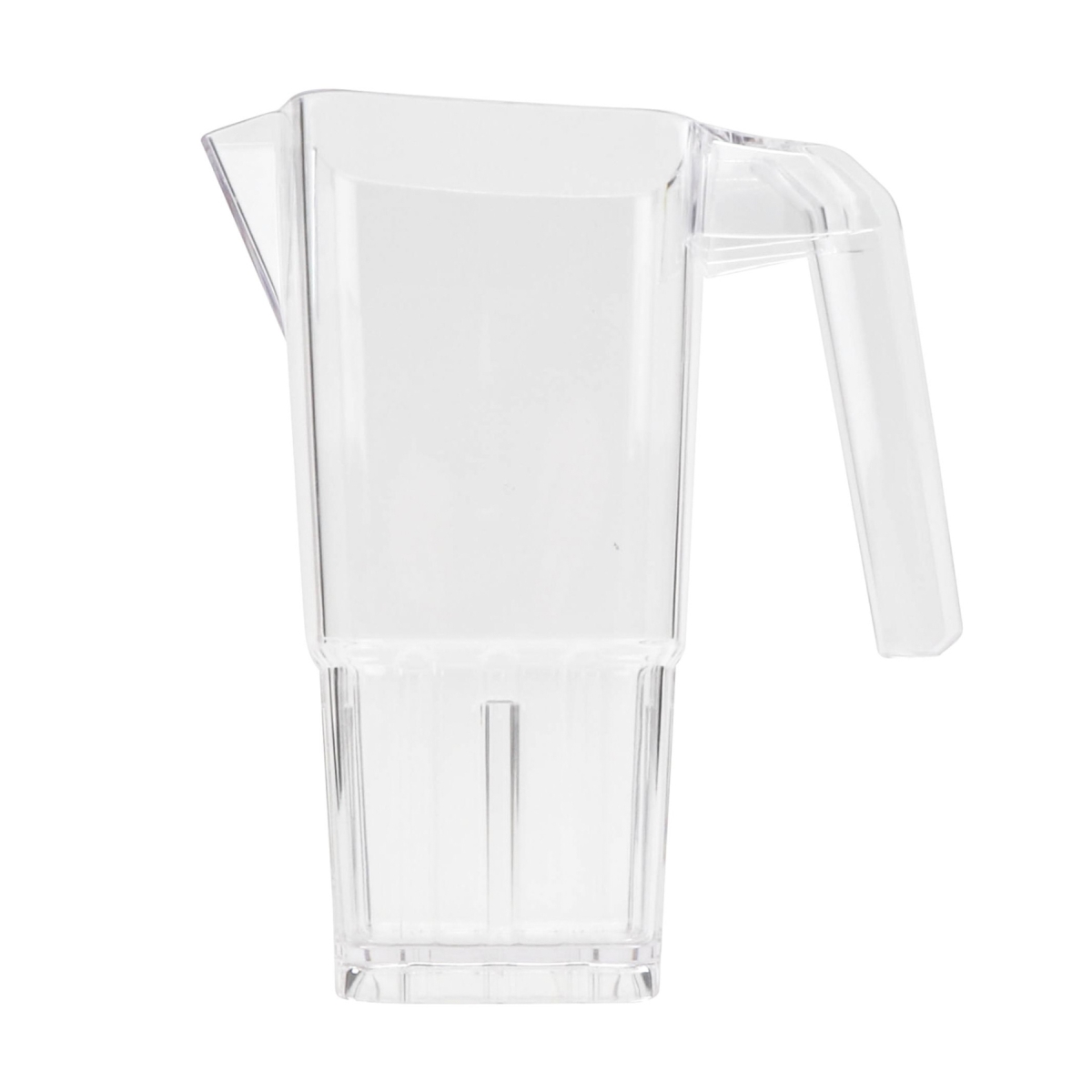 Picture of Winco BP-64-CL 64 oz Clear San Plastic Stackable Pitcher 8.1 x 4.5 x 9.5 in. G.E.T, Pitchers & Decanters - 1 Dozen