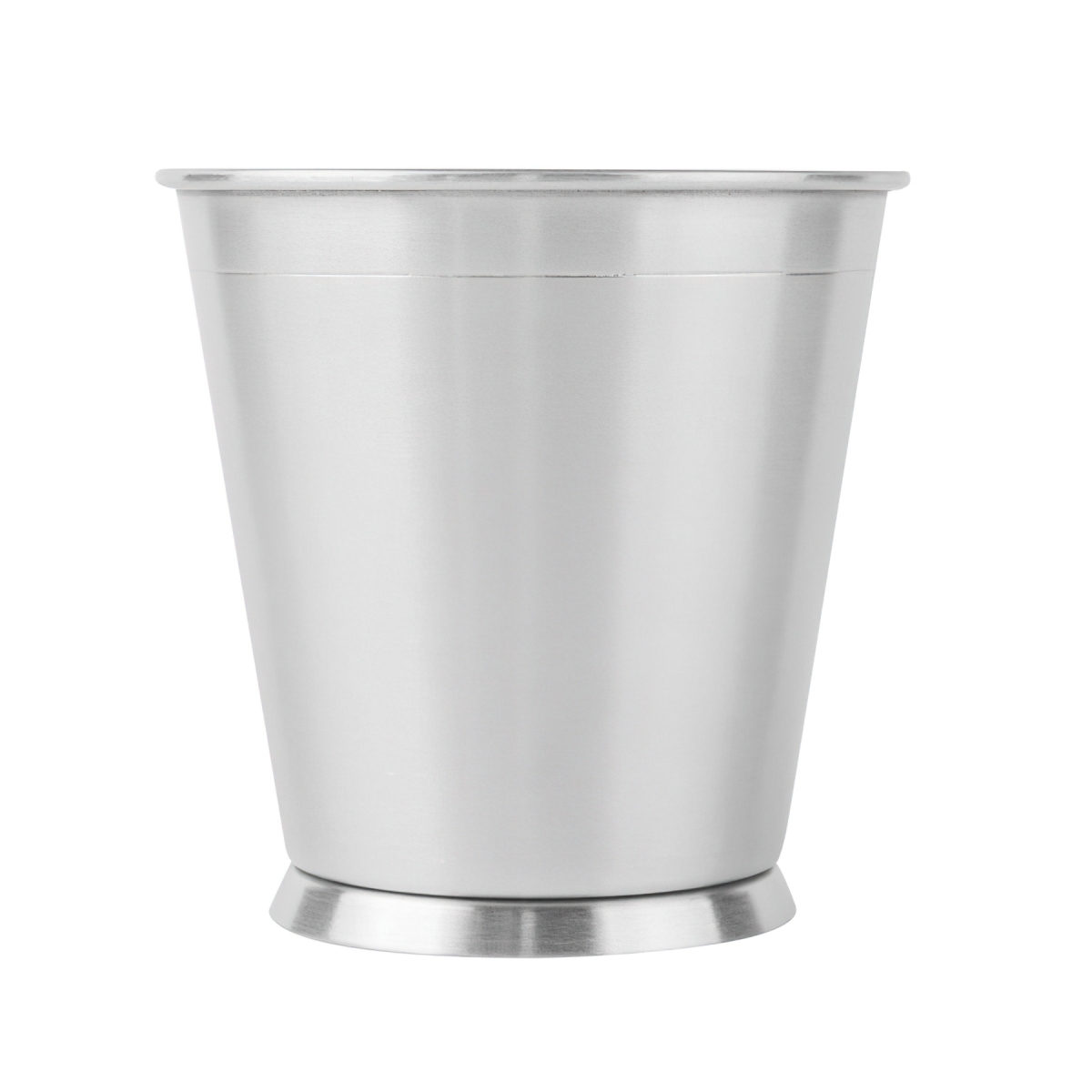 Picture of Winco 4-80808 3.5 in. Round Mini Serving Pail with O Handle, 3.5 in. Tall - Stainless Steel - Each 12
