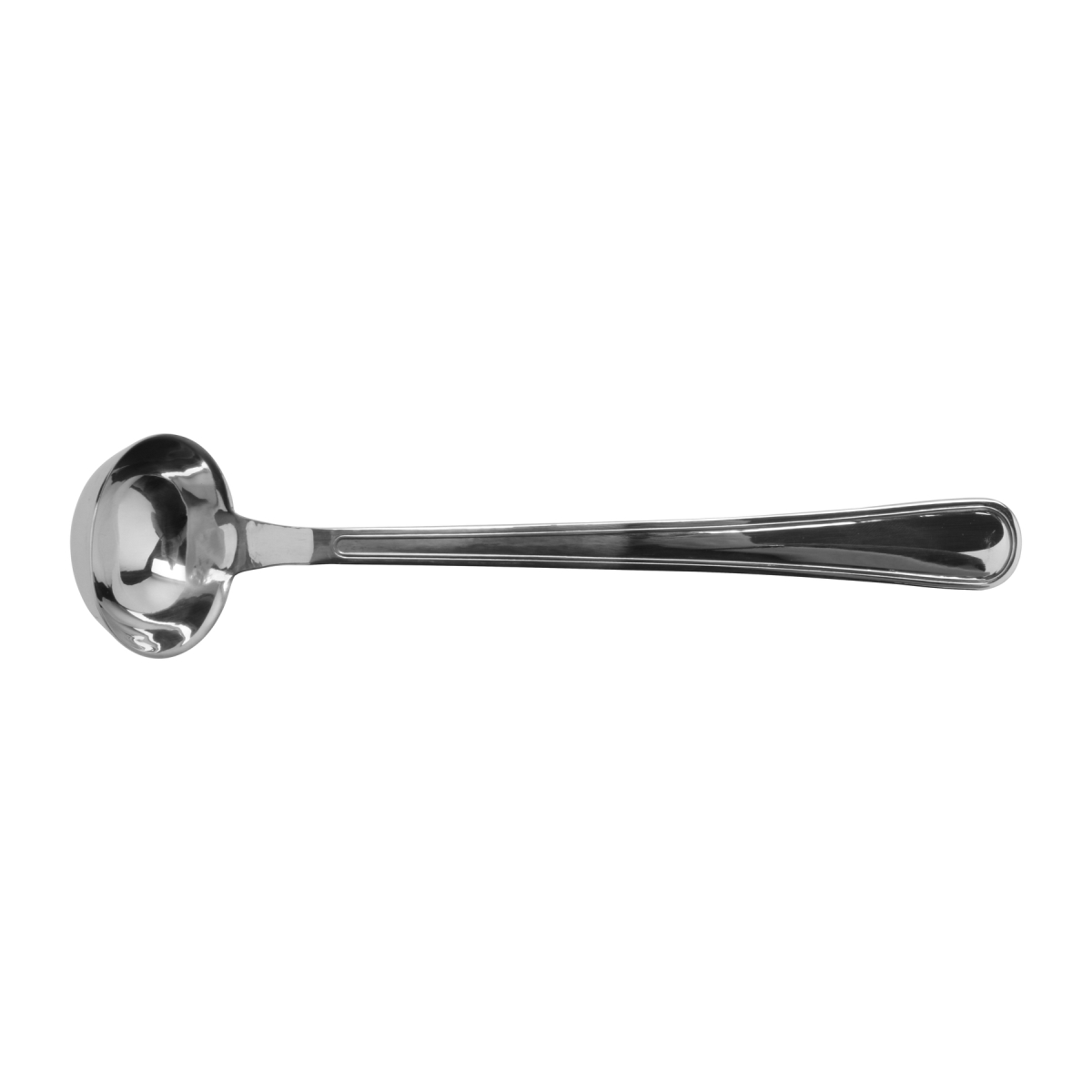 Picture of Winco BSRIM-07 9.5 in. 1.05 oz Stainless Steel Ladle with Mirror Finish - Each 12