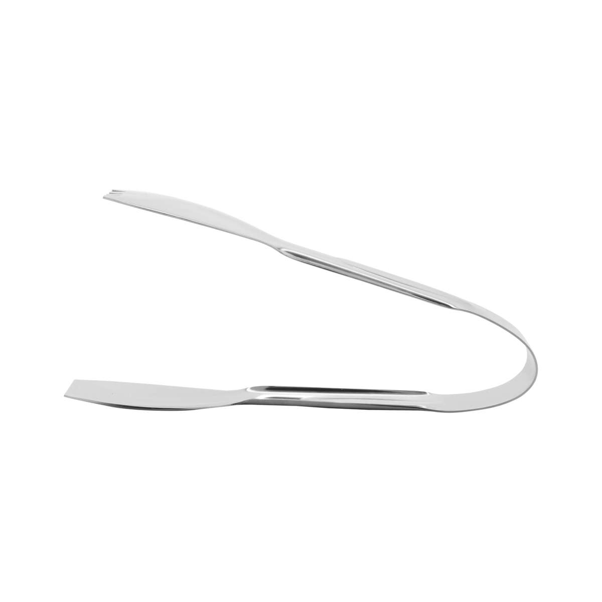 Picture of Winco BSRIM-09 6 in. Stainless Steel Salad Tong with Mirror Finish - Each 12