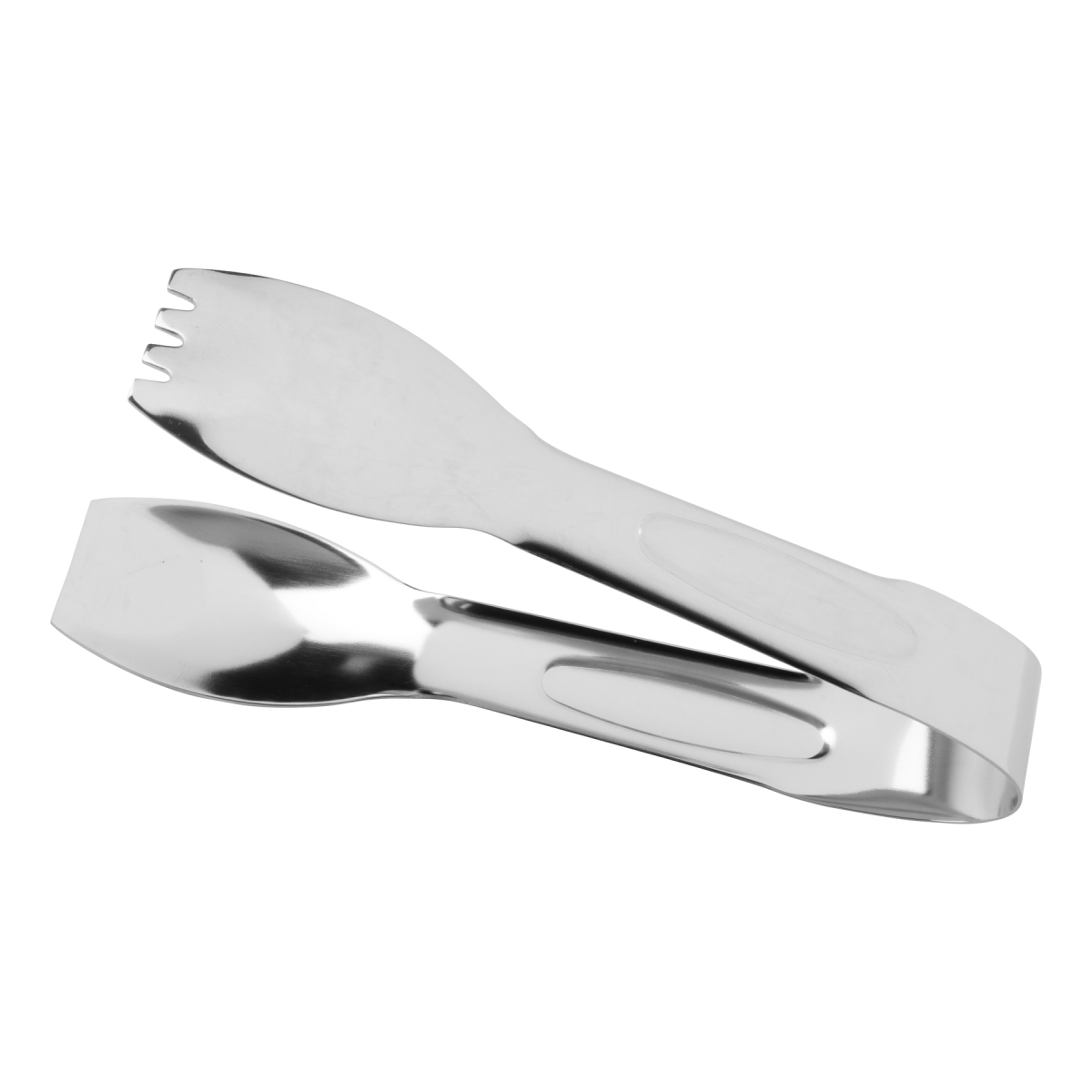 Picture of Winco BSRIM-09 6 in. Stainless Steel Salad Tong with Mirror Finish - Each 12