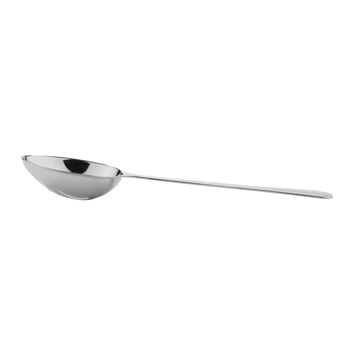Picture of Winco BSRIM-25 12.75 in. Portion Control Spoon Slotted Bowl, 4 oz 96 at Per Master, 6 at Per Inner - Each 12